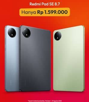 Promo Harga Xiaomi Redmi Pad SE  - Erafone