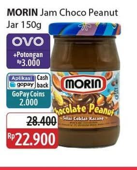 Promo Harga Morin Jam Choco Peanut 150 gr - Alfamidi