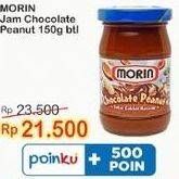 Promo Harga MORIN Jam Choco Peanut 150 gr - Indomaret