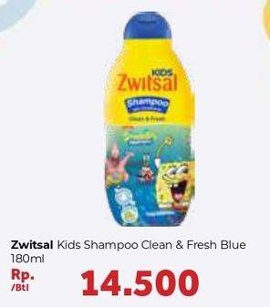 Promo Harga ZWITSAL Kids Shampoo Clean Fresh Blue 180 ml - Carrefour