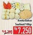 Promo Harga Aneka Bakso Seafood per 100 gr - Hypermart