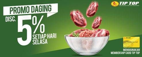 Promo Harga Daging Rendang Sapi per 100 gr - TIP TOP