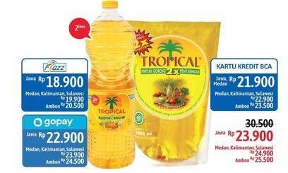 Promo Harga TROPICAL Minyak Goreng 2 ltr - Alfamidi