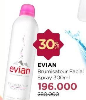 Promo Harga EVIAN Facial Spray 300 ml - Watsons