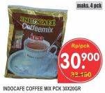 Promo Harga Indocafe Coffeemix per 30 sachet 20 gr - Superindo