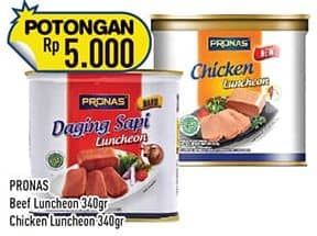 Promo Harga Pronas Daging Sapi/Ayam Luncheon  - Hypermart