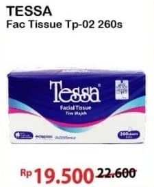 Promo Harga Tessa Facial Tissue 260 sheet - Alfamart