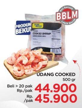 Promo Harga Udang Cooked 500 gr - Lotte Grosir