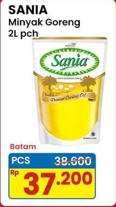 Promo Harga Sania Minyak Goreng 2000 ml - Indomaret