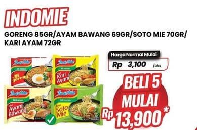 Promo Harga Indomie Mie Kuah/Goreng  - Carrefour