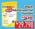 Promo Harga Lifebuoy Body Wash Lemon Fresh 850 ml - Hypermart