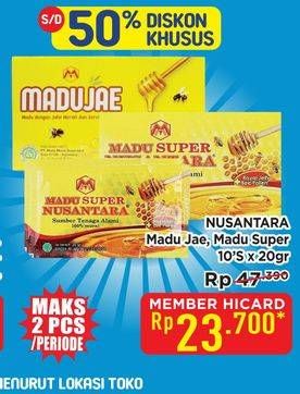 Promo Harga Madu Nusantara Madujae/Madu Super   - Hypermart