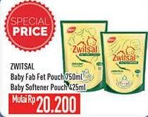 Promo Harga Zwitsal Baby Fabric Detergent/Softener  - Hypermart