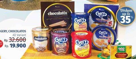 Promo Harga Gery, Chocolatos  - LotteMart