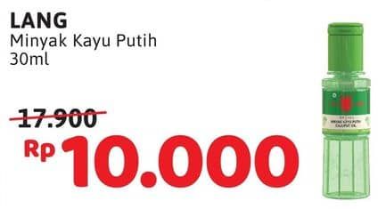 Promo Harga Cap Lang Minyak Kayu Putih 30 ml - Alfamidi