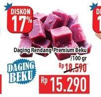 Promo Harga Daging Rendang Sapi per 100 gr - Hypermart