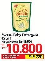 Promo Harga ZWITSAL Baby Fabric Detergent 425 ml - Carrefour