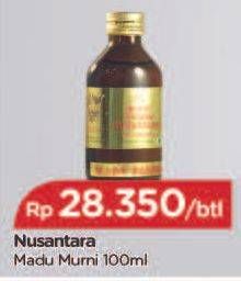 Promo Harga MADU NUSANTARA Madu Murni 100 ml - TIP TOP