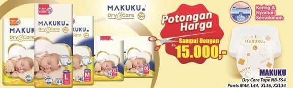 Harga Makuku Dry & Care Perekat/Celana