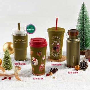 Promo Harga Tumbler Comes in Stanley  - Starbucks