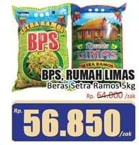 Promo Harga BPS/ RUMAH LIMAS Beras Setra Ramos 5 kg  - Hari Hari