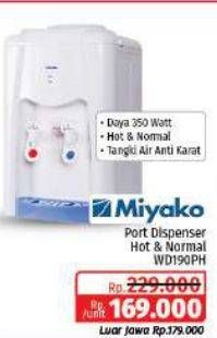 Promo Harga Miyako WD-190 PH | Water Dispenser  - Lotte Grosir