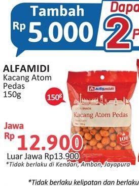 Promo Harga Alfamidi Kacang Atom Pedas 150 gr - Alfamidi