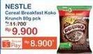 Promo Harga Nestle Koko Krunch Cereal 80 gr - Indomaret