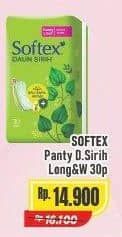 Promo Harga Softex Pantyliner Daun Sirih Longer And Wider 30 pcs - Alfamart