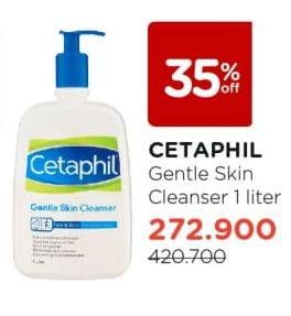 Promo Harga CETAPHIL Gentle Skin Cleanser 1000 ml - Watsons