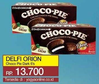 Promo Harga DELFI Orion Choco Pie Cacao Dark 6P 6 pcs - Yogya
