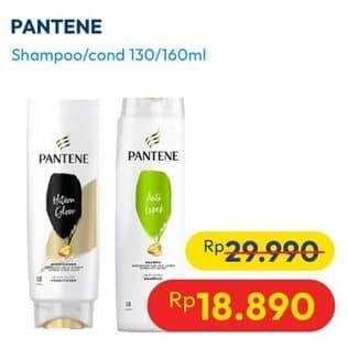 Promo Harga Pantene Shampoo/Conditioner  - Hypermart