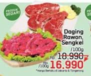 Promo Harga Daging Rawon/Sengkel  - LotteMart