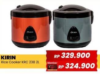 Promo Harga Kirin KRC-238  - Yogya