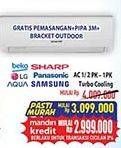 Promo Harga Beko/Sharp/LG/Panasonic/Aqua/Samsung  - Hypermart