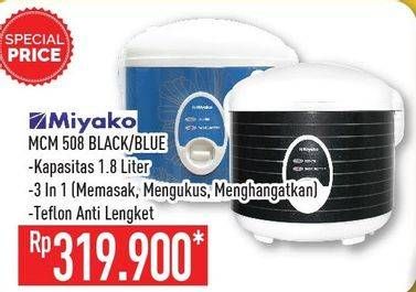 Promo Harga MIYAKO MCM-508  - Hypermart