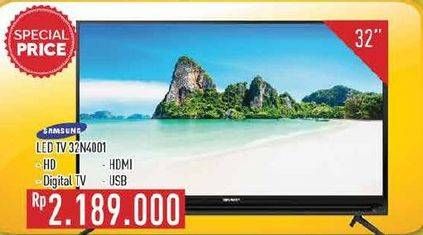 Promo Harga SAMSUNG UA32N4001 | HD LED TV 32"  - Hypermart