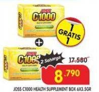 Promo Harga Joss C1000 Health Supplement per 6 sachet 3 gr - Superindo