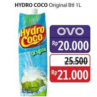 Promo Harga Hydro Coco Minuman Kelapa Original 1000 ml - Alfamidi