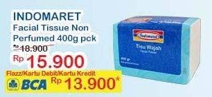 Promo Harga INDOMARET Facial Tissue Non Perfumed 400 gr - Indomaret