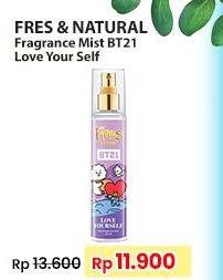 Promo Harga Fres & Natural Fragrance Mist BT21 Love Yourself 100 ml - Indomaret