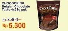 Promo Harga Choco Drink Belgian Chocolate Taste per 6 sachet 28 gr - Indomaret