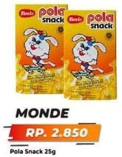 Promo Harga MONDE Pola Snack 25 gr - Yogya