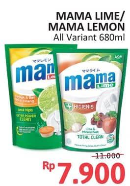 Promo Harga Mama Lime, Mama Lemon  - Alfamidi