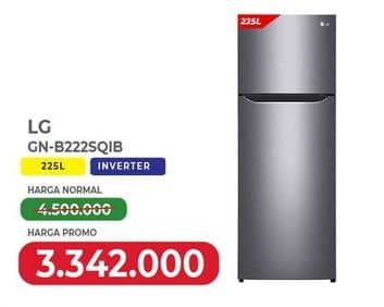 LG GN-B222SQIB  Diskon 25%, Harga Promo Rp3.342.000, Harga Normal Rp4.500.000