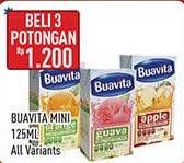 Promo Harga BUAVITA Fresh Juice All Variants 125 ml - Hypermart