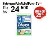 Promo Harga SALONPAS Pain Relief Patch 5 pcs - Carrefour