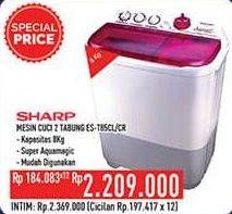 Promo Harga SHARP ES-T85CR | Washing Machine CL  - Hypermart