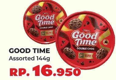 Promo Harga Good Time Chocochips Assorted Cookies Tin 149 gr - Yogya