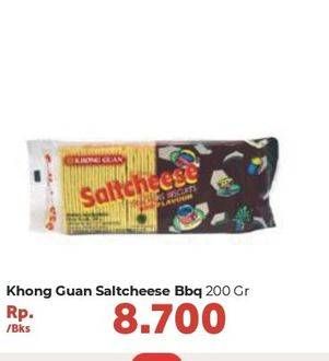 Promo Harga KHONG GUAN Saltcheese BBQ 200 gr - Carrefour